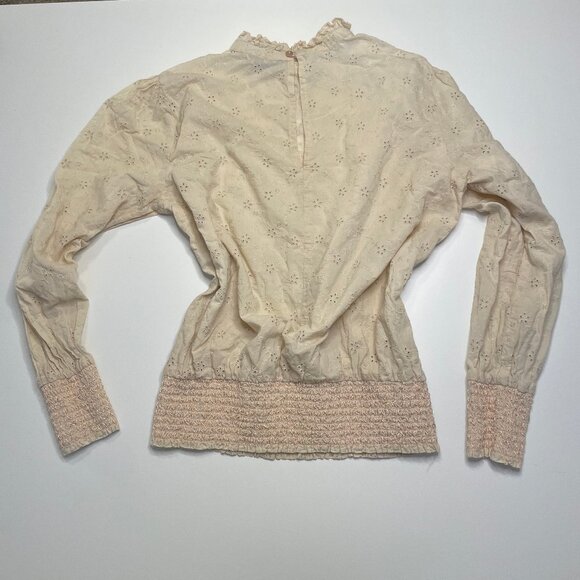 B.YOUNG Eyelet Embroidery Blouse - Picture 2 of 3